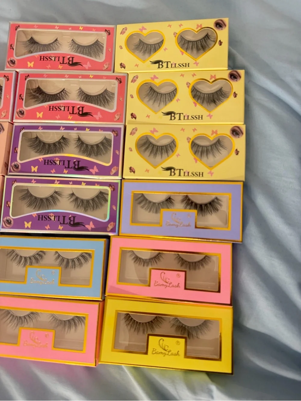 Natural Volume False Eyelashes - Black